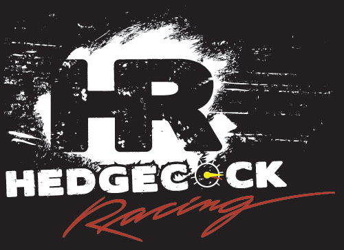 logo2 A black and white logo for the edge cock racing team.